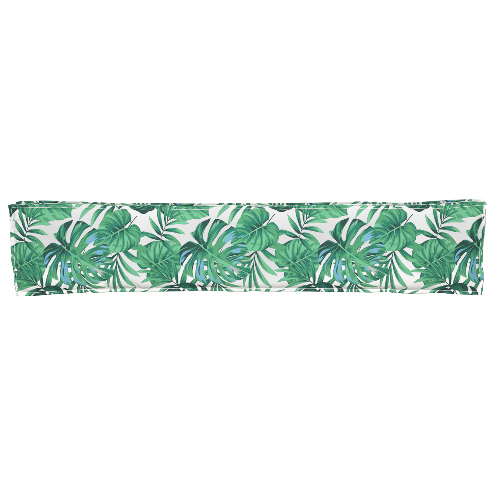 Cuscini per Pallet per Panchina 2 pz Motivo Foglia 200x40x8 cm Tessuto Oxford