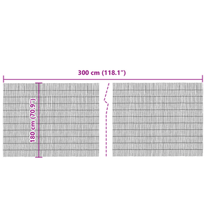 Recinzione in Rame da Giardino  300x180 cm
