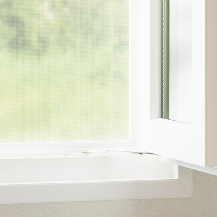 Rete per Insetti Bianca 112x500 cm Fibra di Vetro