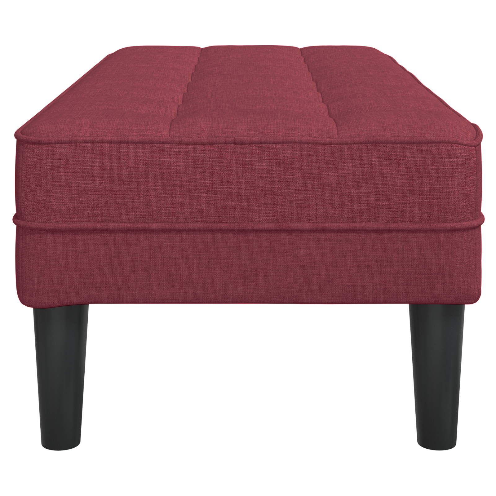 panchina  Rosso 113x57x39 cm Tappezzeria