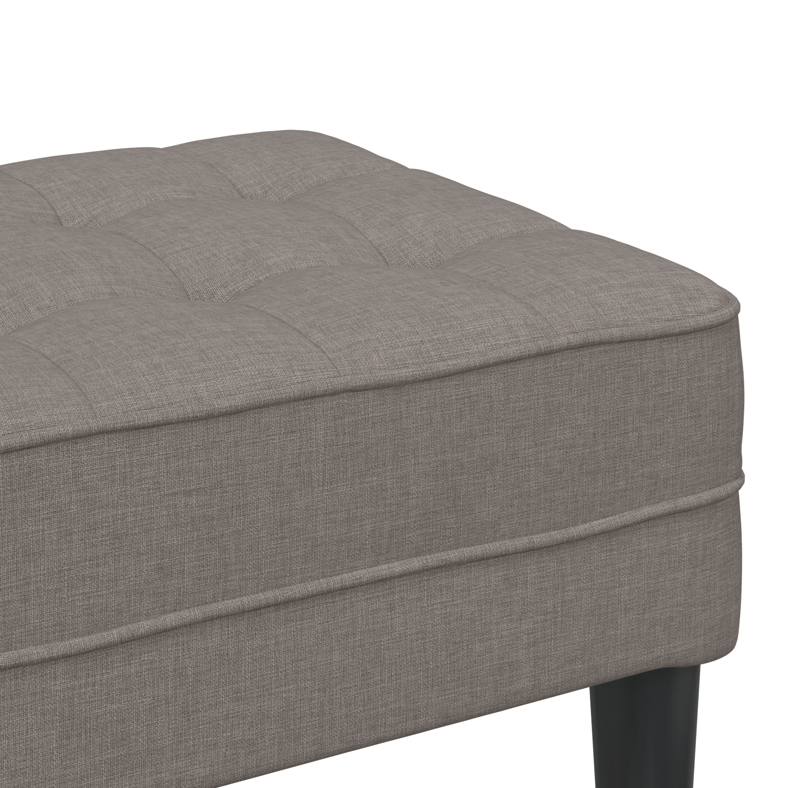 panchina  Tortora 113x57x39 cm Tessuto