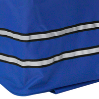 Carrello della spesa  con ruote e manico regolabile Blu 40 L