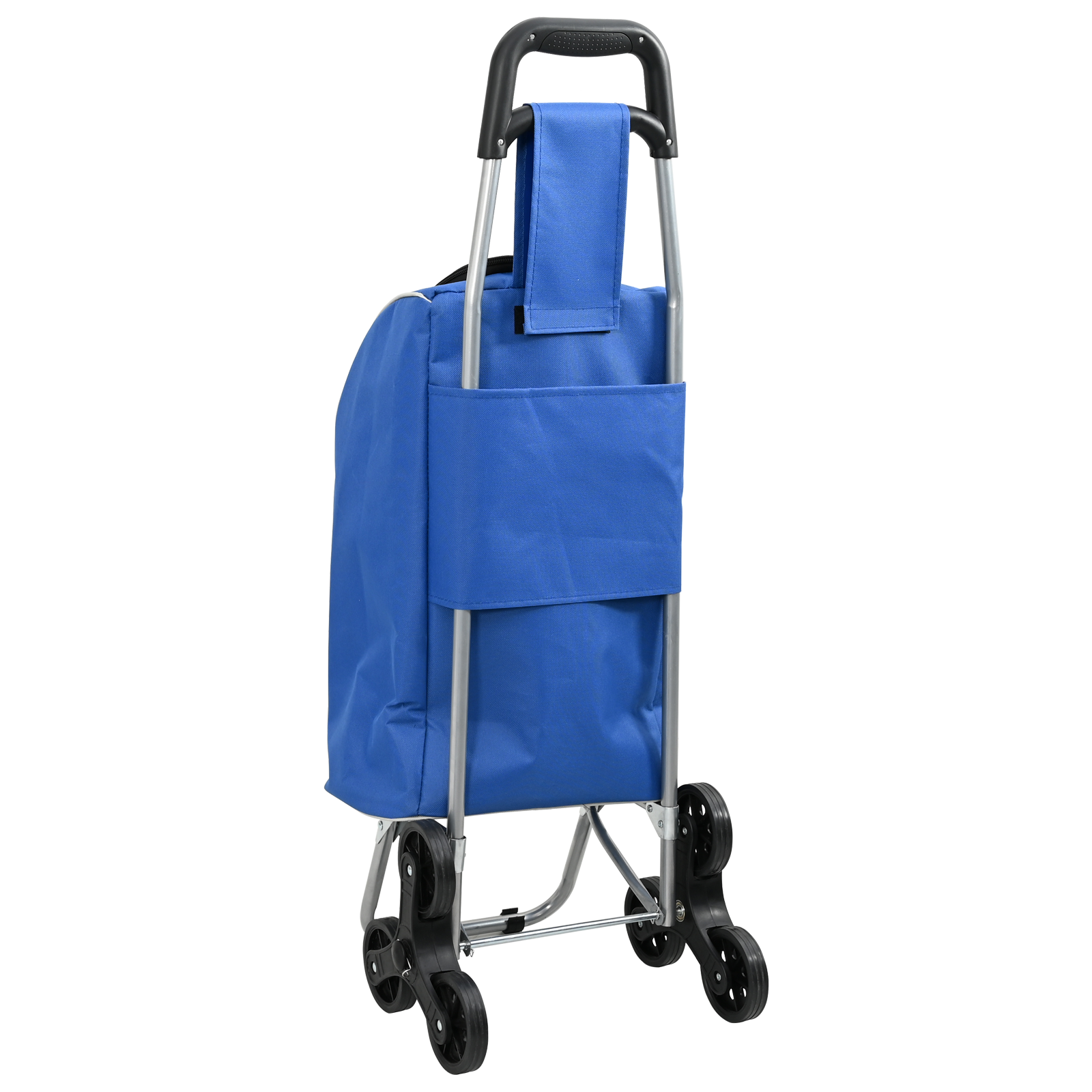 Carrello della spesa  con scalatore di scale Blu 38 L