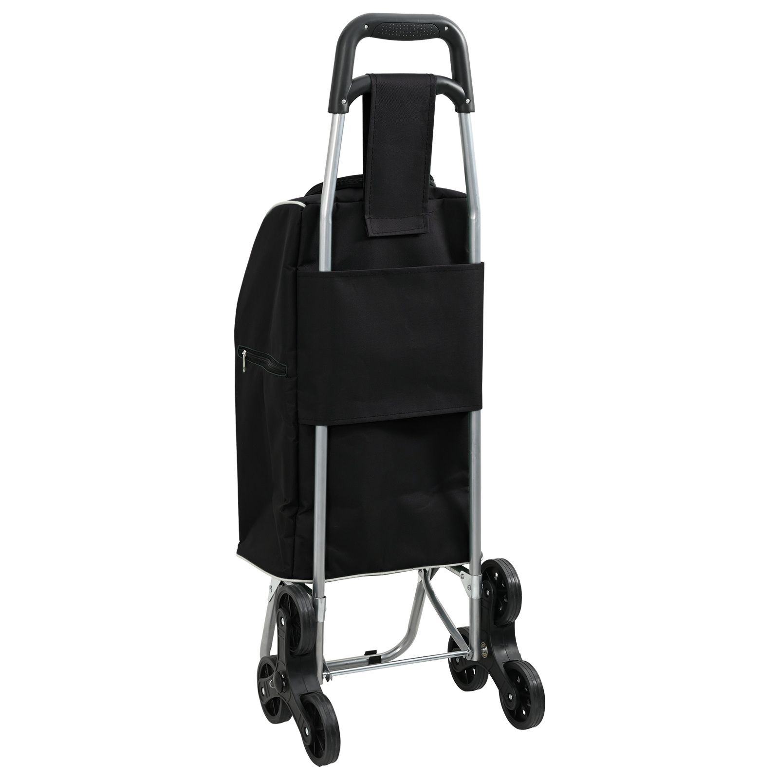 Carrello della spesa  con scalatore per scale Nero 38 L