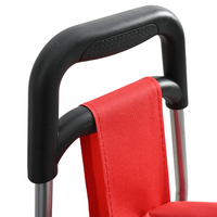 Carrello della spesa  con ruote Rosso 35 L