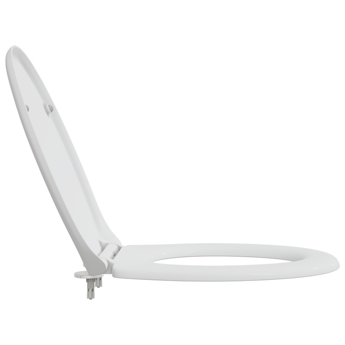Sedile del Water con Chiusura Morbida Duroplast Bianco