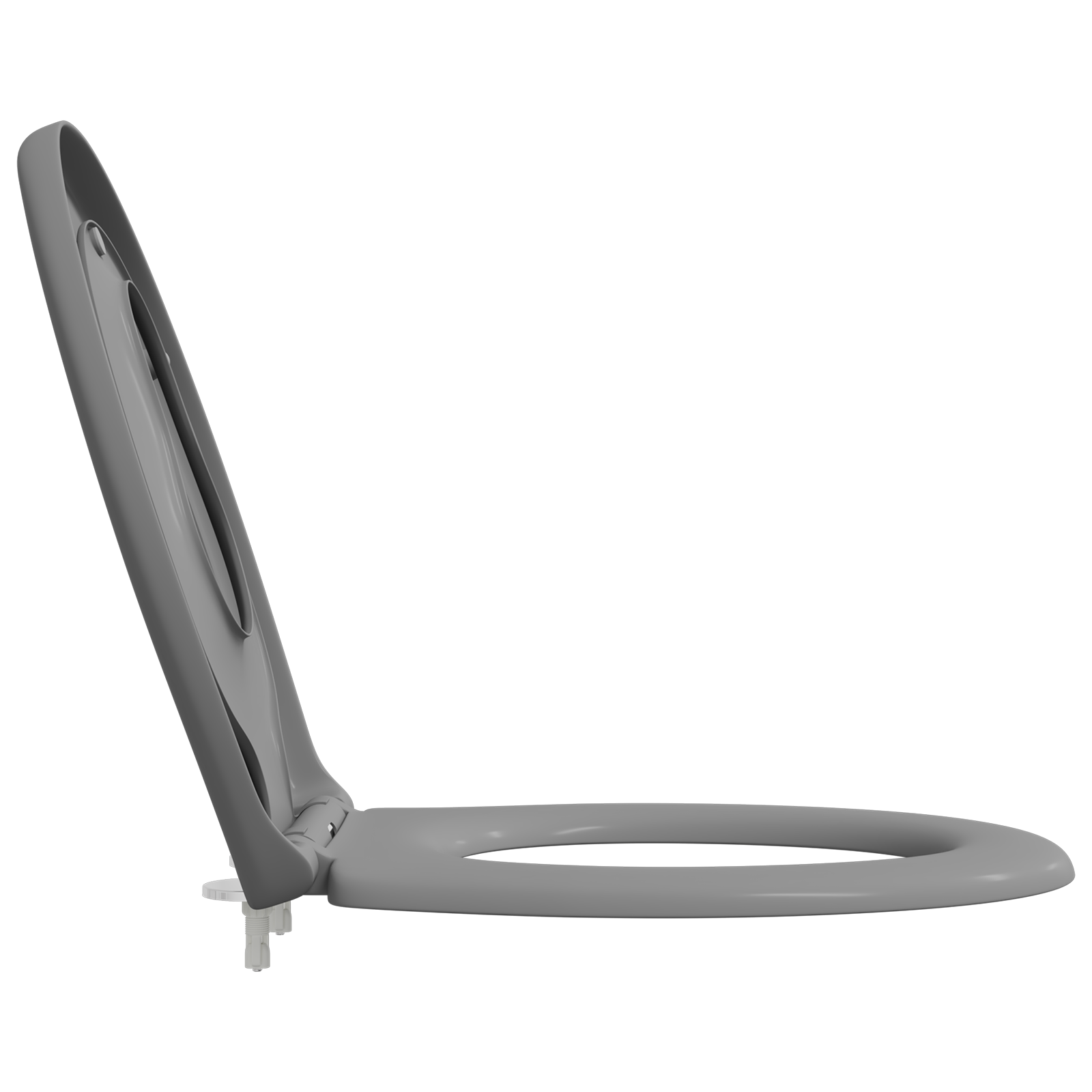 Sedile per wc familiare  con seggiolino per bambini rilascio rapido in Duroplast