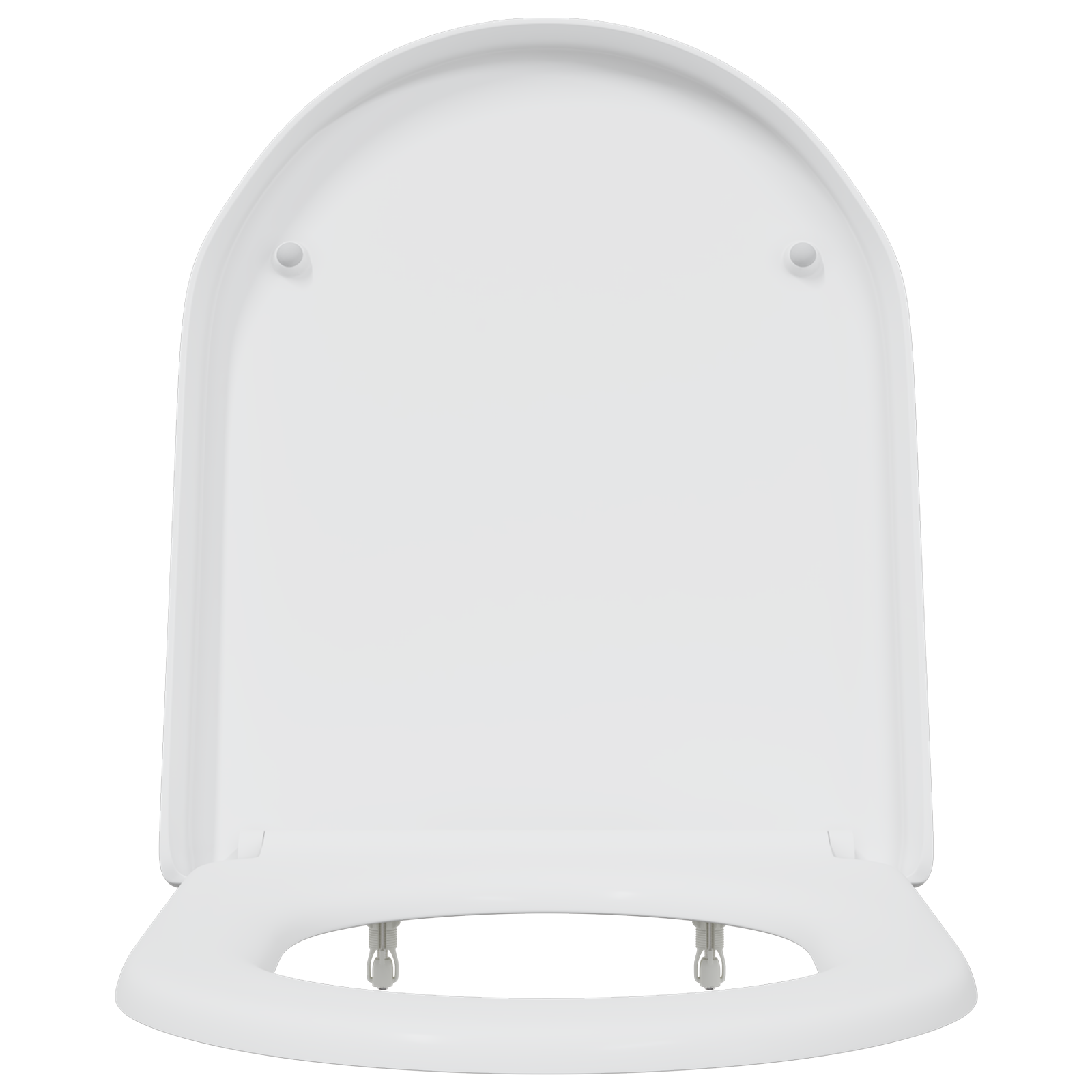 Sedile per Toilette a Rimozione Rapida con Soft Close Duroplast Bianco di