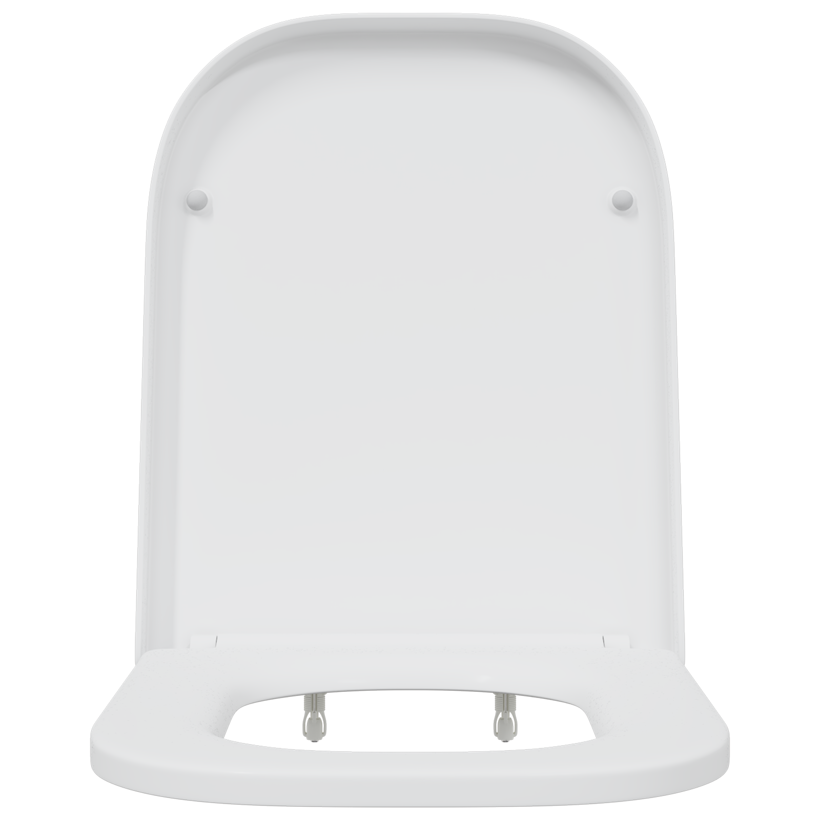 Sedile del Water Con Rilascio Rapido e Chiusura Morbida Duroplast Bianco