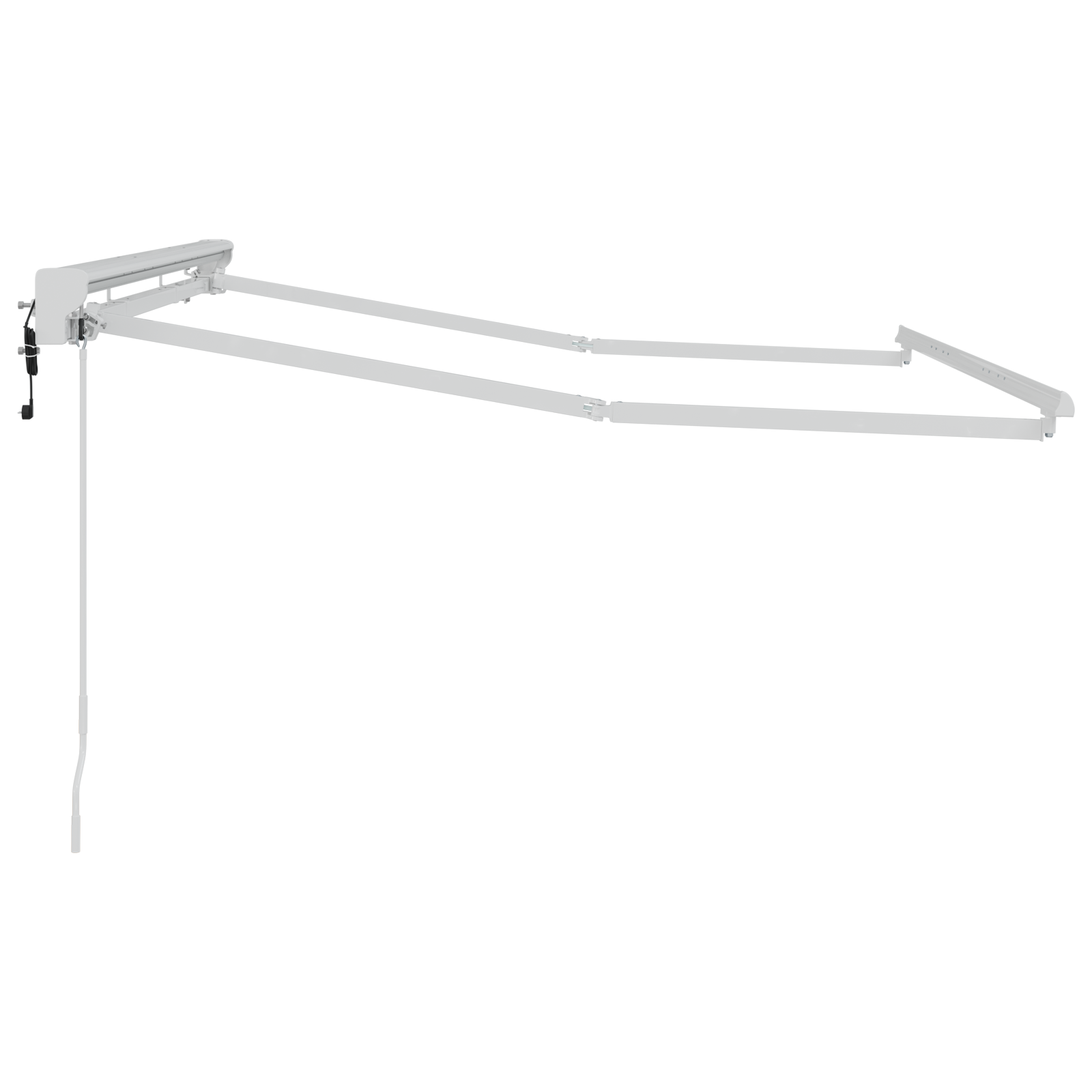 Struttura della Tenda Semi-Cassette Elettrica Retrattile in Metallo