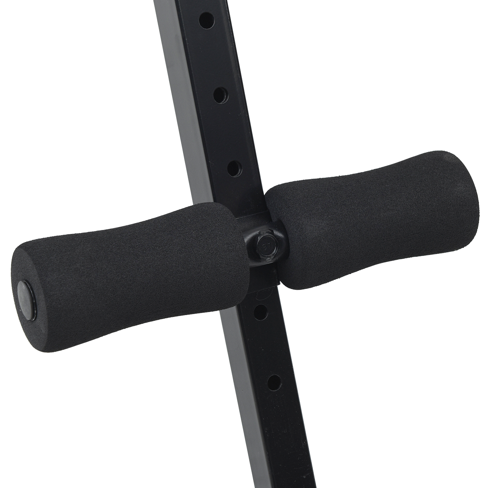 Panca per Sit Up 150 kg Pieghevole e Altezza Regolabile 48-68 cm Acciaio