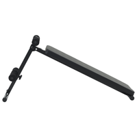 Panca per Sit Up 150 kg Pieghevole e Altezza Regolabile 48-68 cm Acciaio