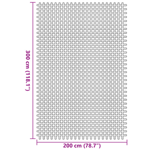 Tappeto da Tenda Verde 2x3 m