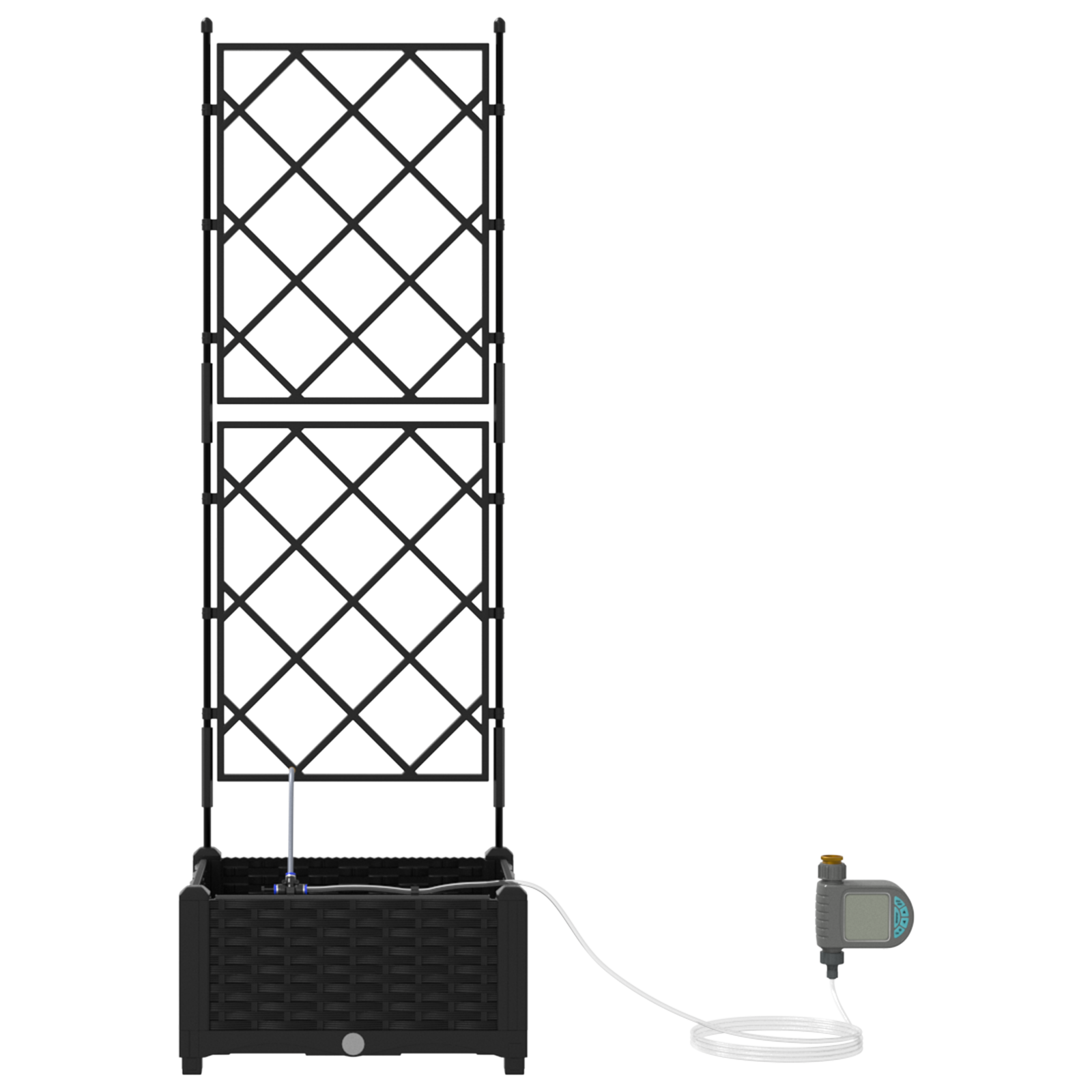 vasi da giardino  con sistema di irrigazione