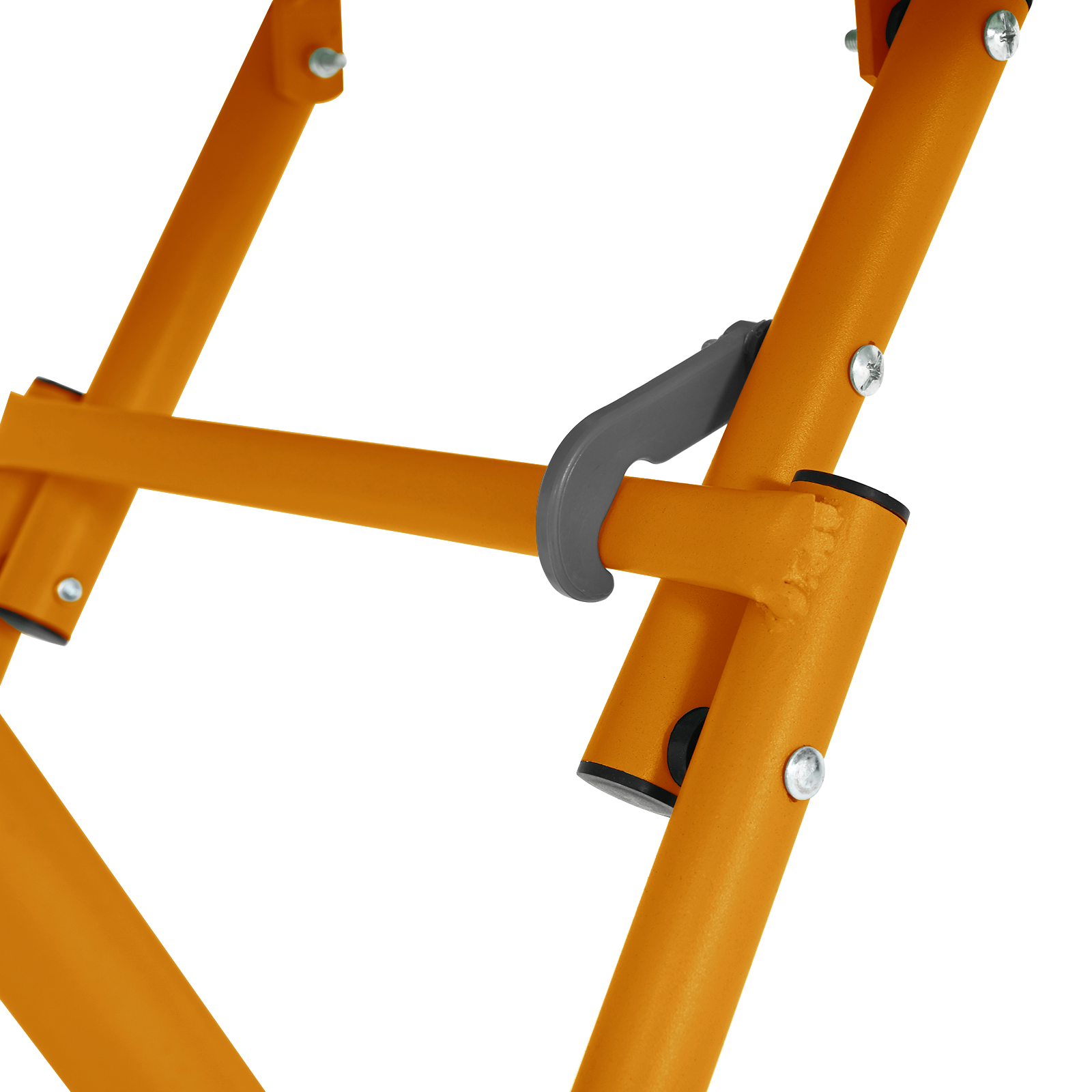 Tavolo da giardino pieghevole  Giallo Senape 55x55x73 cm in acciaio