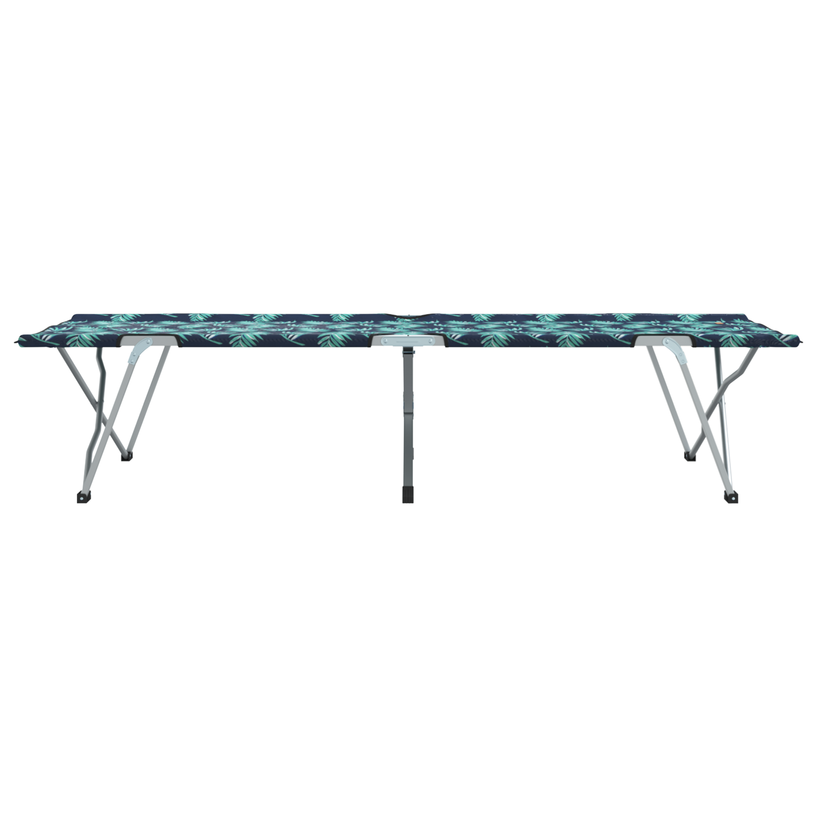 Letto da campeggio pieghevole con borsa da trasporto motivo foglia tessuto Oxford 600D