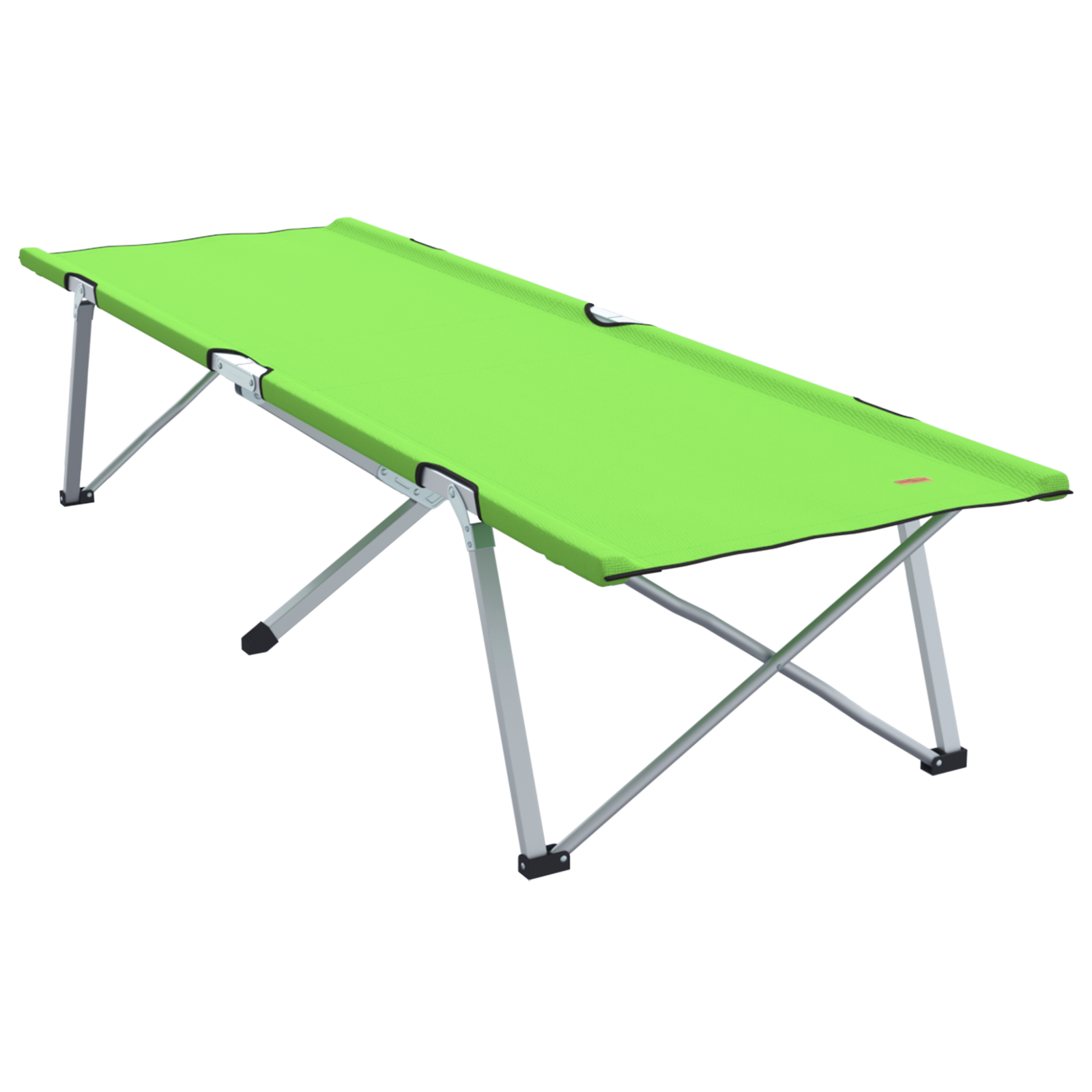 Letto da campeggio pieghevole Verde scuro