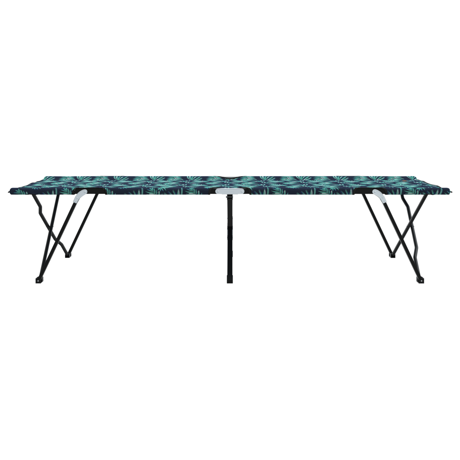 Letto da sole pieghevole con borsa da trasporto a trama di foglie in tessuto Oxford 600D