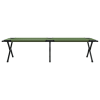 Lettino Pieghevole con Borsa Amy Gialla Tessuto Oxford 600D