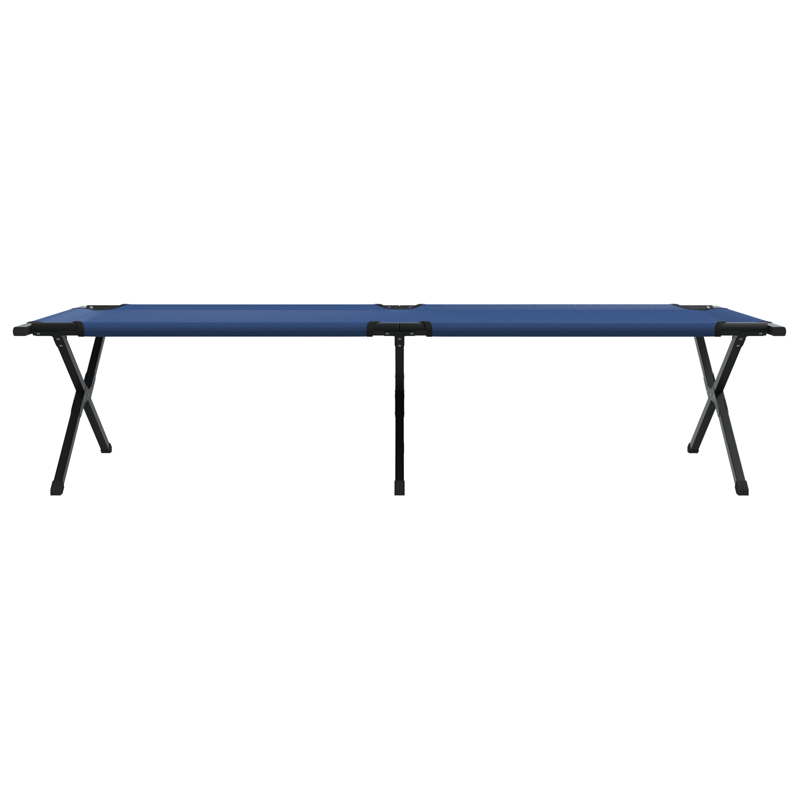 Letto pieghevole da sole con borsa blu in tessuto Oxford 600D