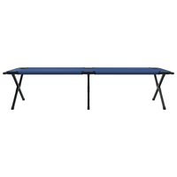 Letto pieghevole da sole con borsa blu in tessuto Oxford 600D