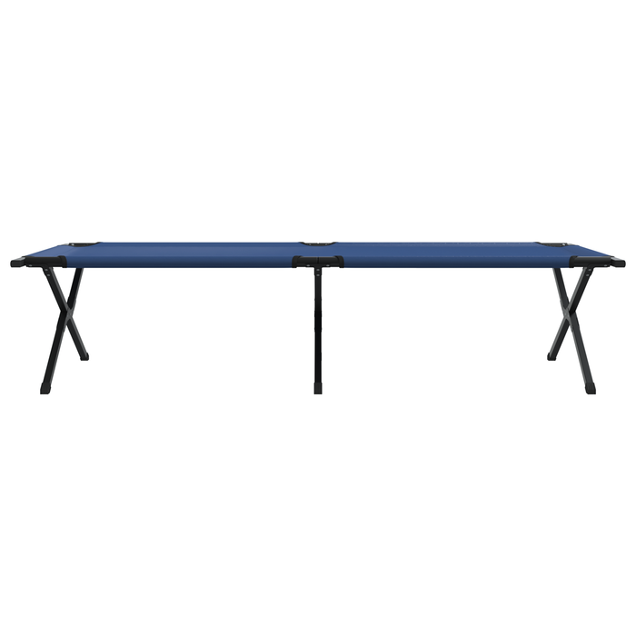 Letto pieghevole da sole con borsa blu in tessuto Oxford 600D