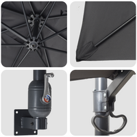 Ombrello da Esterno Antracite