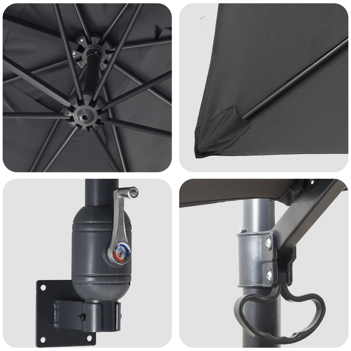 Ombrello da Esterno Antracite