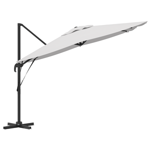 Ombrellone da Patio Sabbia Tessuto in poliestere 3m