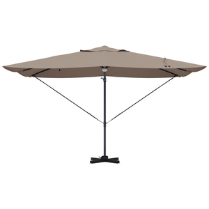 Ombrello a Braccio Autonomo - Tortora Tortora Tessuto Grande