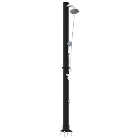 Doccia Solare da Esterno con Soffione Portatile 217 cm 20 L