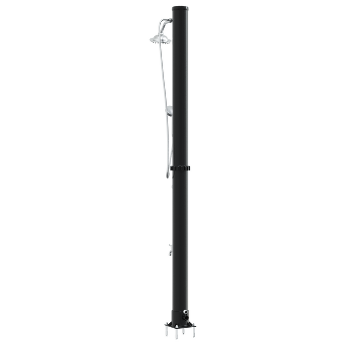 Doccia Solare da Esterno con Soffione Portatile 217 cm 20 L