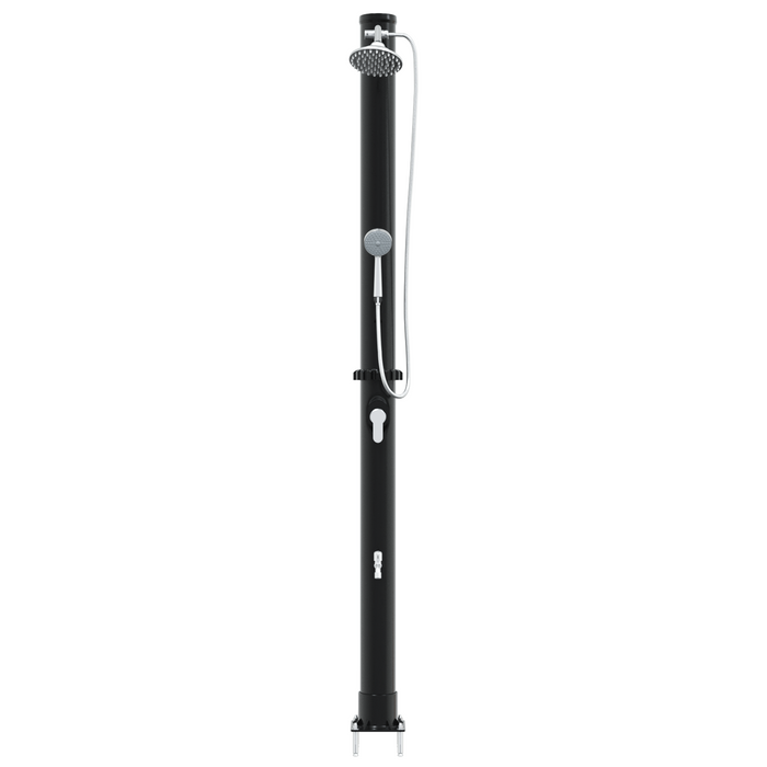 Doccia Solare da Esterno con Soffione Portatile 217 cm 20 L