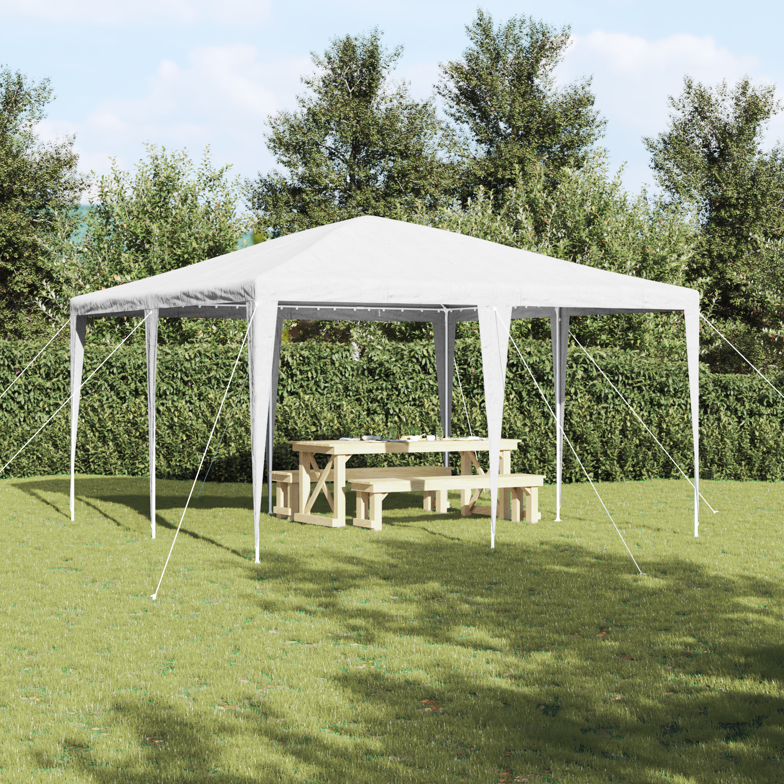 Tenda per Feste Bianca 4x4 m PE
