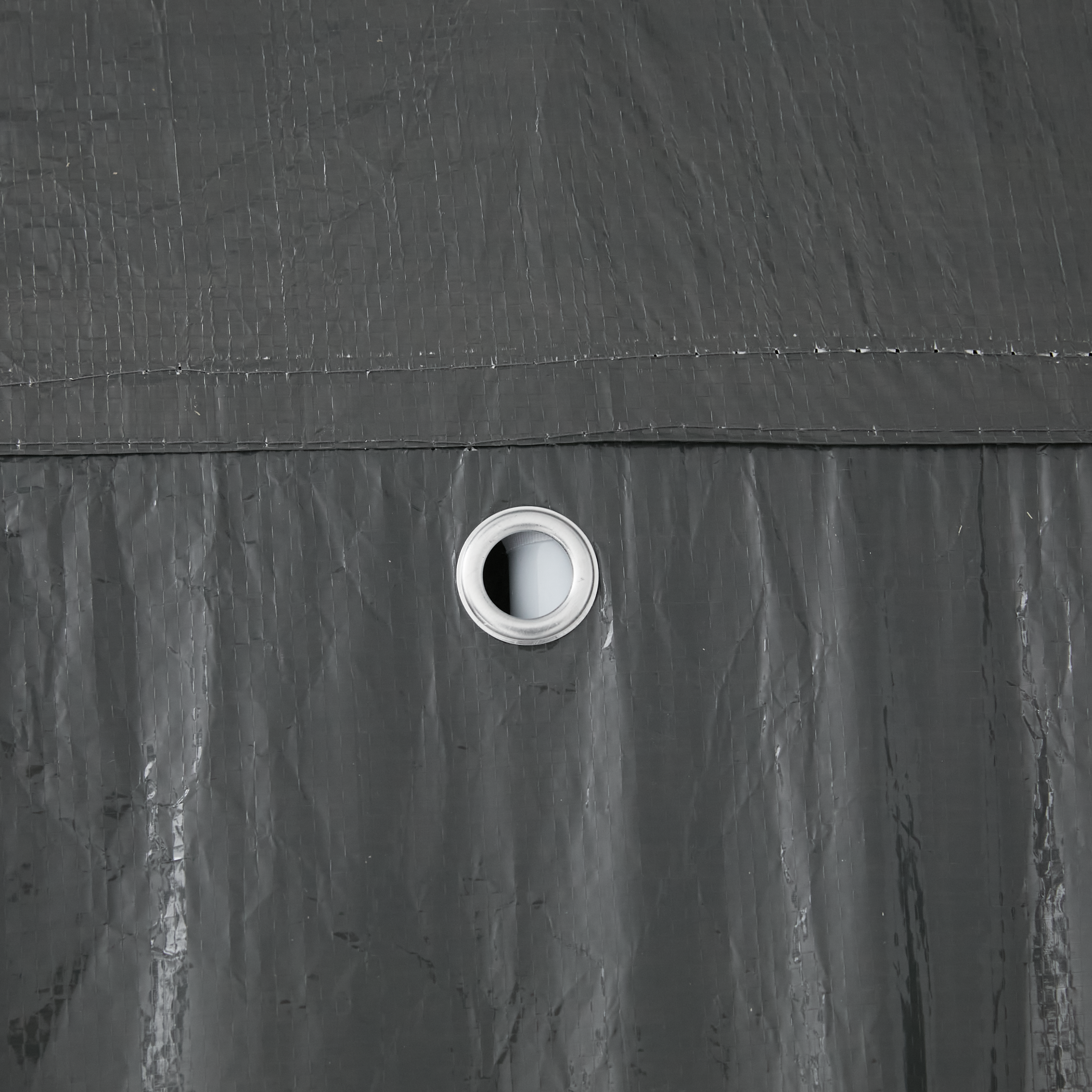 Tenda da festa antracite 4x4 m PE