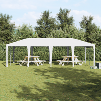 Tendone per feste Bianco 8x4 m PE