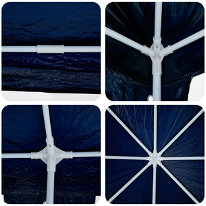 Tenda da Festa Blu 8x4 m PE