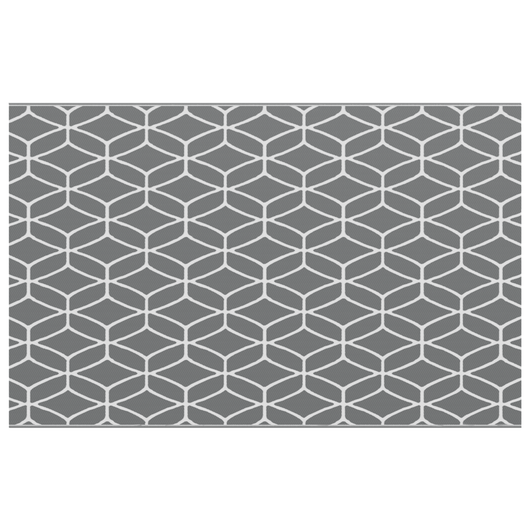 Coperta da Esterno ARAKIL di Grigia e Bianca Poliestere