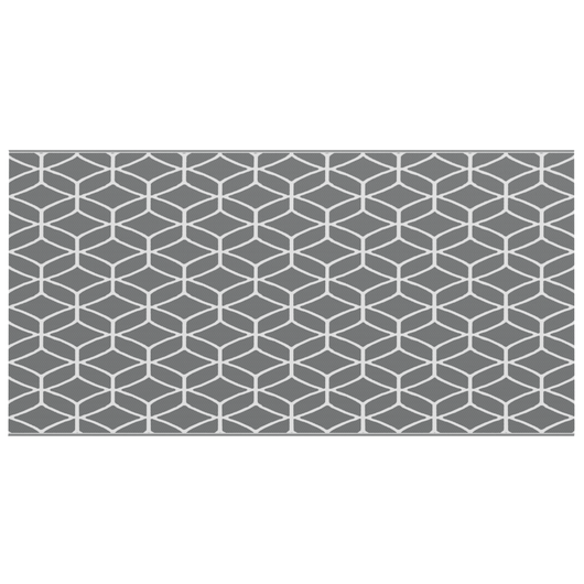 Coperta da esterno ARAKIL di Grigio e bianco Poliestere