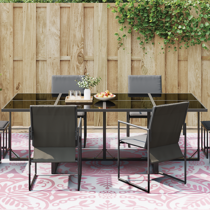 Tappeto da esterno 'ARAKIL'rosa 300x400 cm PP