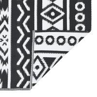 Tappeto da esterno ARAKIL Nero e bianco Polipropilene 300 x 400 cm