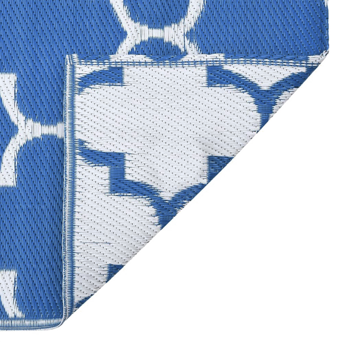 Coperta da esterno ARAKIL Blu Poliestere 300 x 400 cm Intarsi decorativi