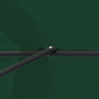 Ombrellone da Giardino  ø395x245 cm Verde