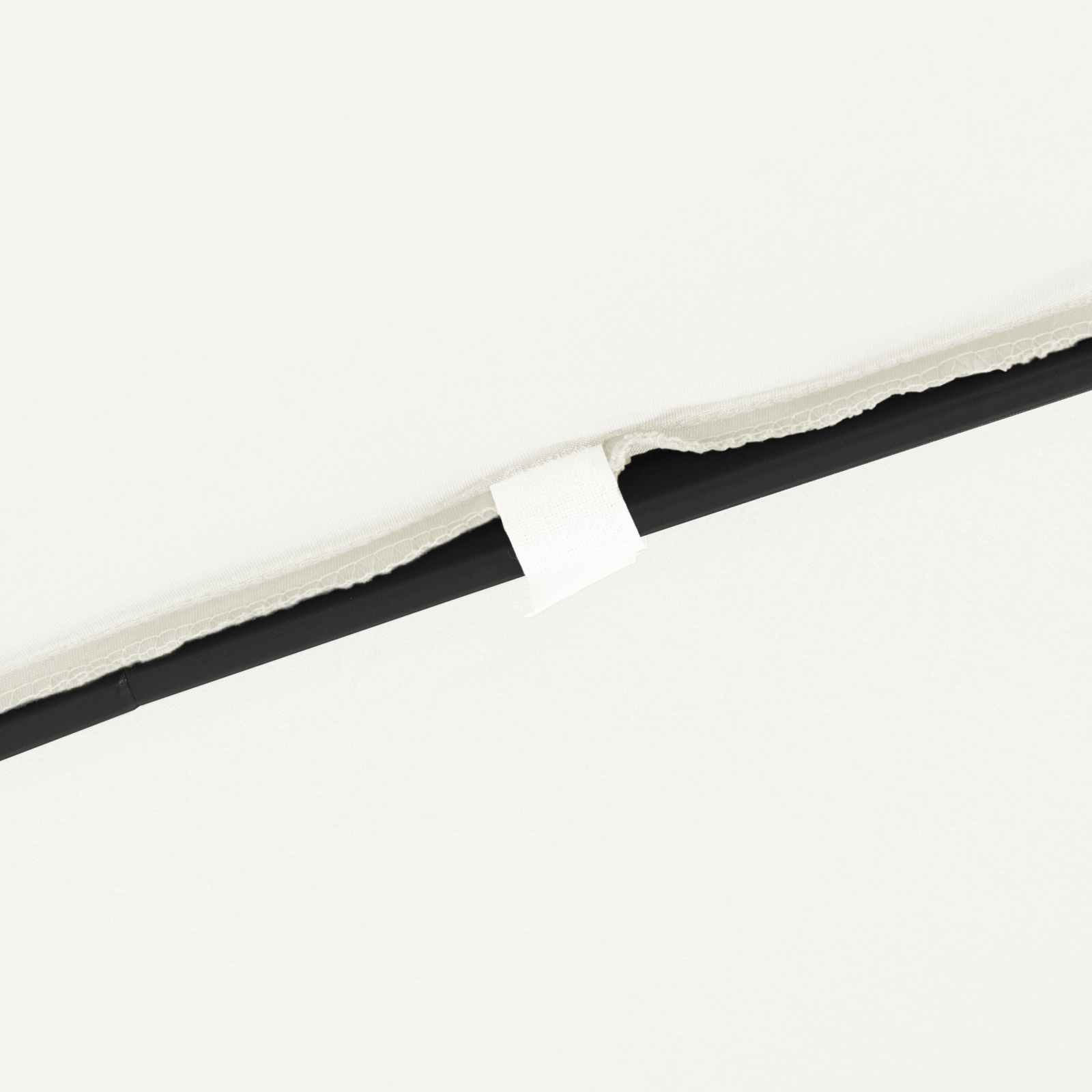 Ombrellone Quadrato da Giardino  295x245 cm Bianco Sabbia