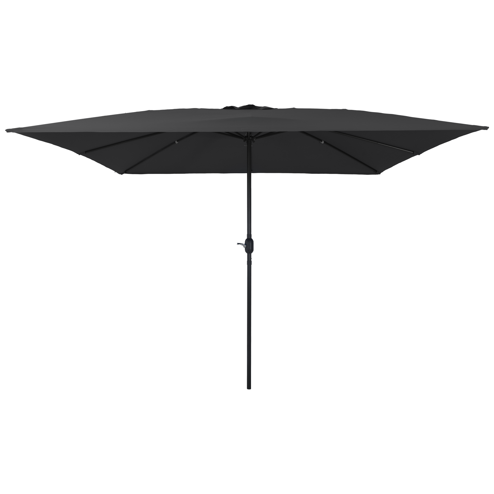 Parasol da Giardino Quadrato 295x245 cm Antracite