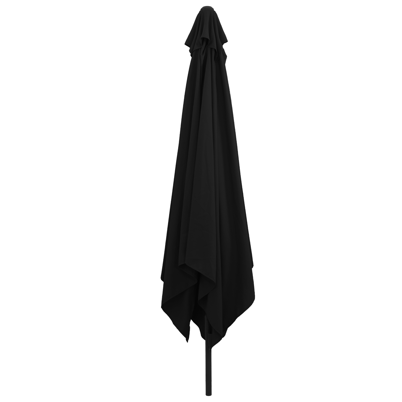 Ombrellone da Giardino Quadrato 295x245 cm Nero