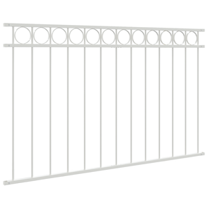 Pannello Fencing  Bianco 1,7x1 m in Acciaio