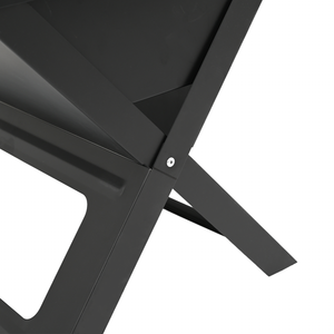 Griglia BBQ a Carbone - Pieghevole, Nera, 46x30x31 cm, Realizzata in Acciaio