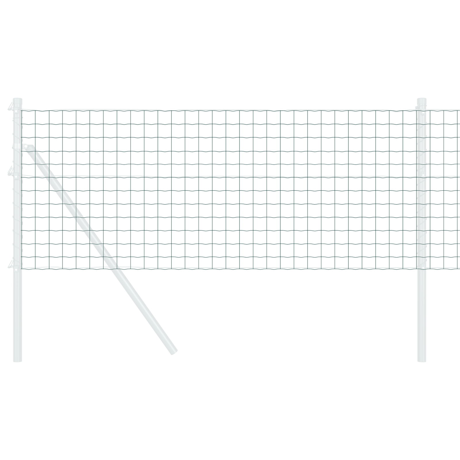 Recinzione Euro Verde 0.4x10 m in Ferro