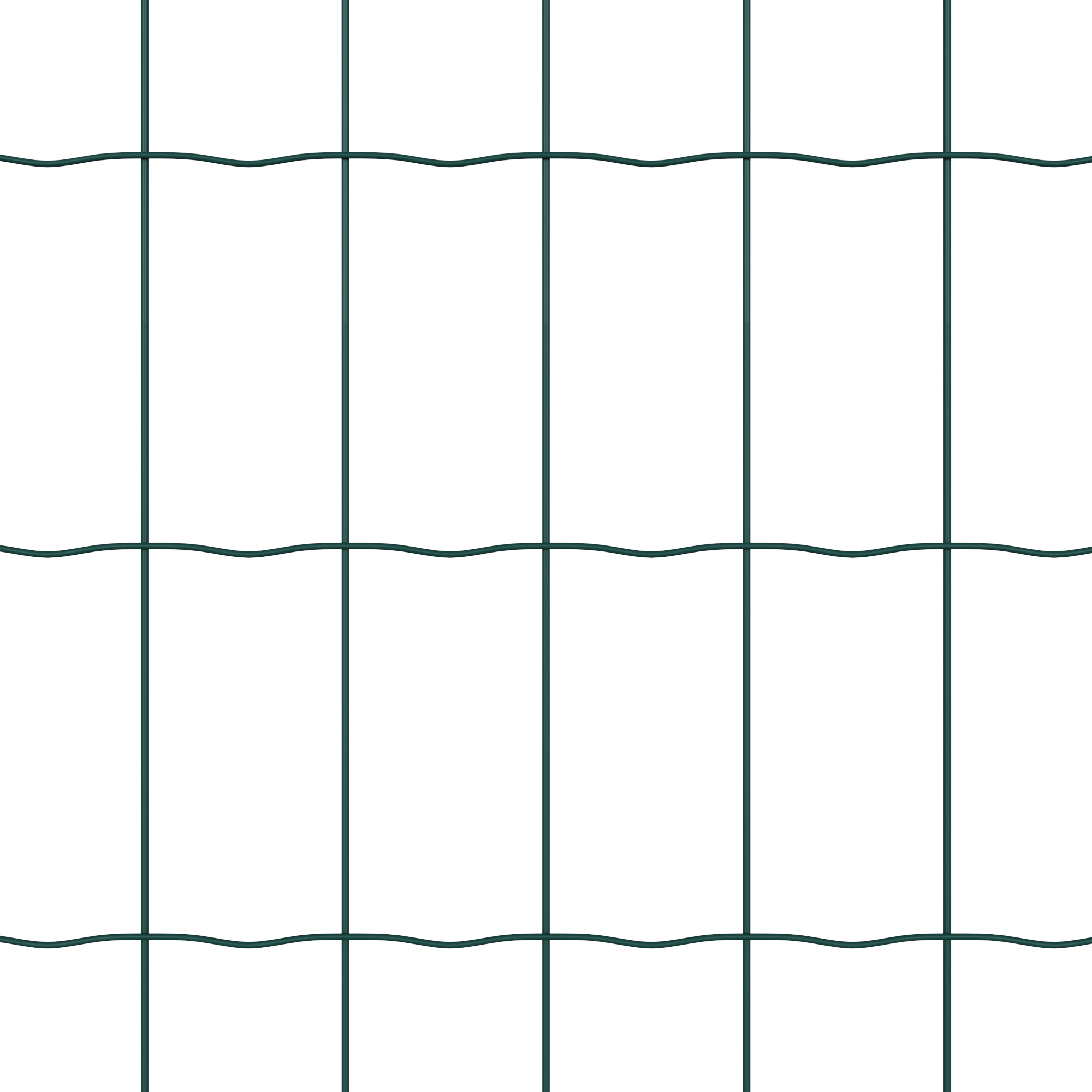 Recinzione Euro Verde 1.6x10 m Acciaio